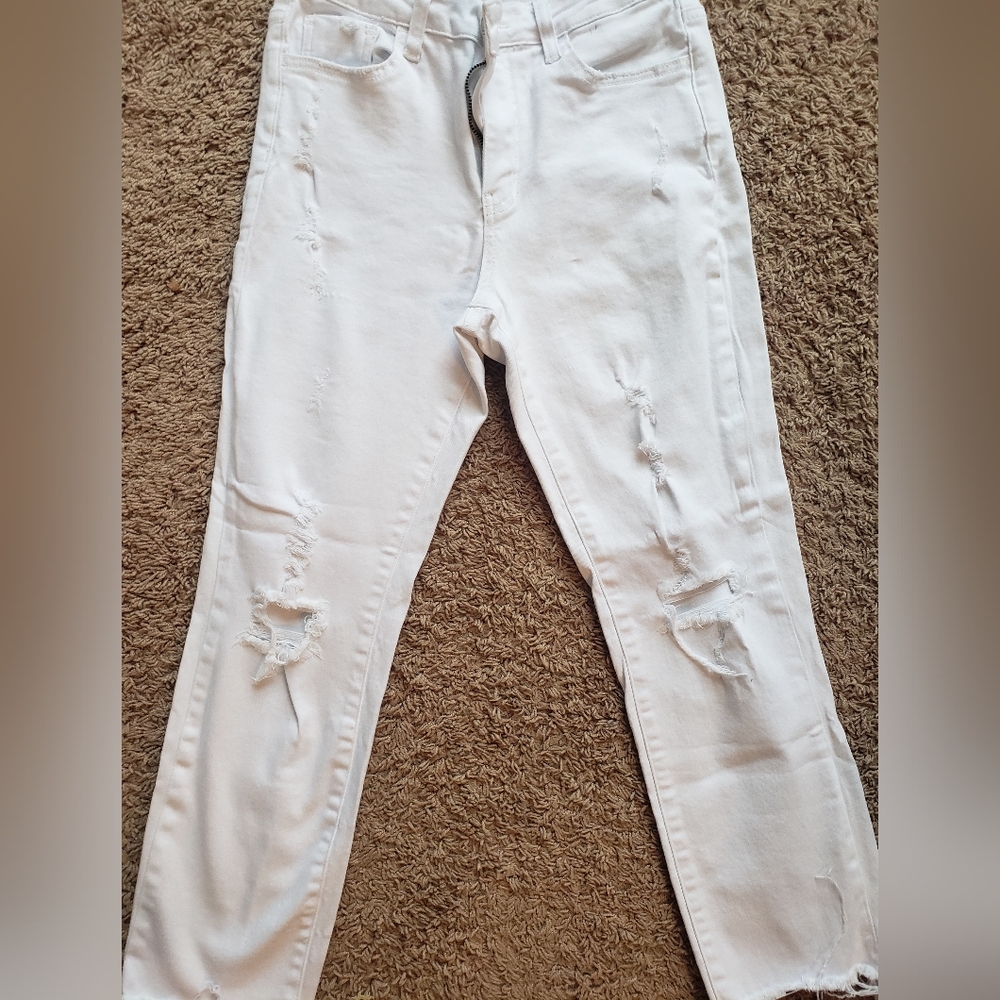 Flying monkey white jean